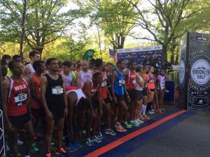 Brooklyn Half Marathon Start Line, 5/18/14